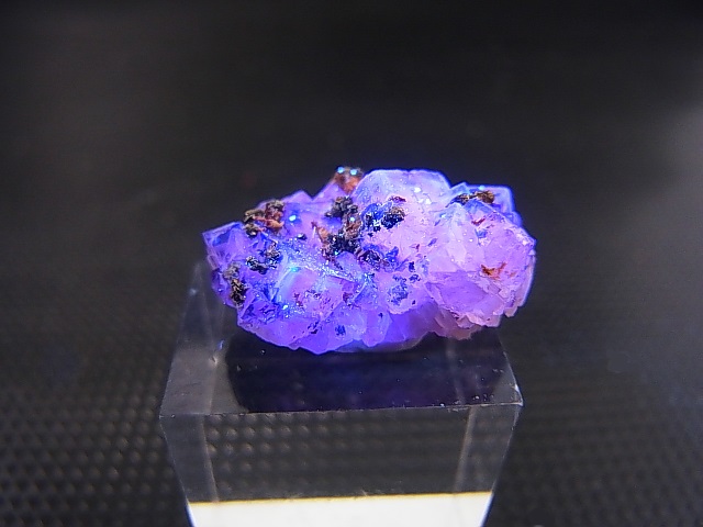 画像: ドイツ・ザクセン州産フローライト＆シデライト＆パイライト付き水晶 2.7g