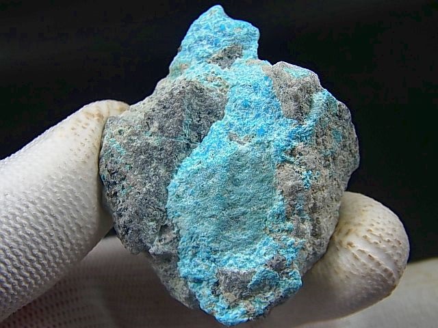 画像1: イラン産ターコイズ原石（天然トルコ石/含浸無し） 31.2g