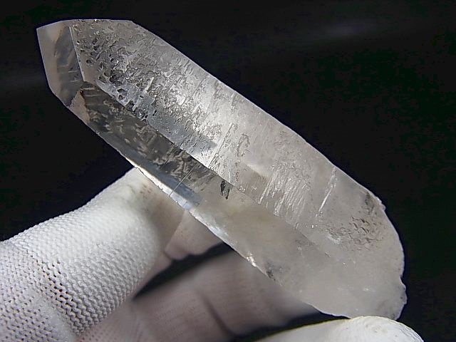 画像: タンザニア産レア蝕像着きクリア/モンドクオーツ・ポイント 83.2g