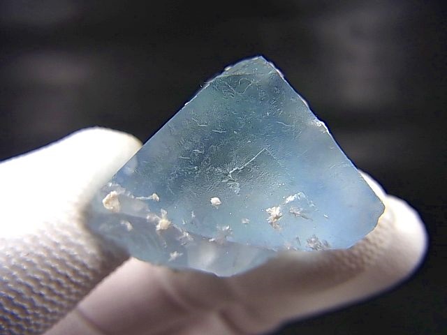 画像1: フランス・ピュイドドーム産フローライト原石 25.4g