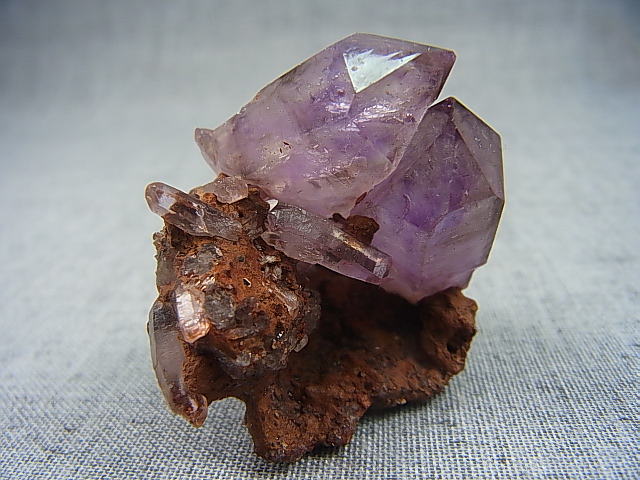 画像: ジンバブエ産シャンガーンアメジスト原石（ＤＴ連晶） 28.8g