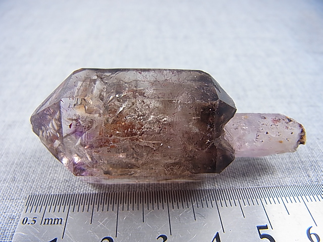 画像: ジンバブエ産シャンガーンアメジスト原石（エレスチャル/セプター/水入り） 32.7g