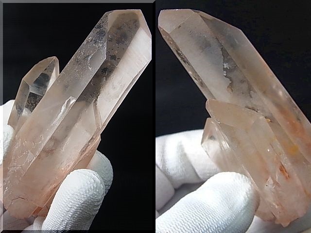 画像: マダガスカル産ピンク水晶 110.9g