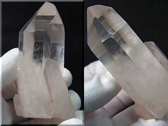 画像: マダガスカル産ピンク水晶 152.9g