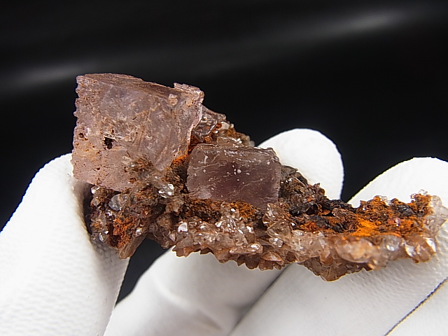 画像: メキシコ・オハエラ鉱山産フローライト原石（赤色蛍光） 25.0g