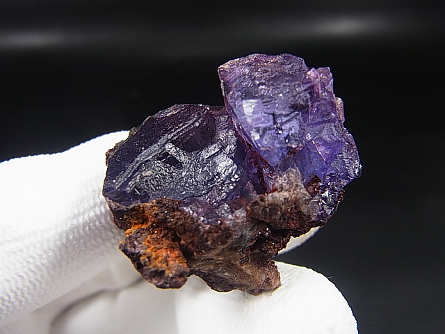 画像: メキシコ・オハエラ鉱山産フローライト原石（赤色蛍光） 21.9g