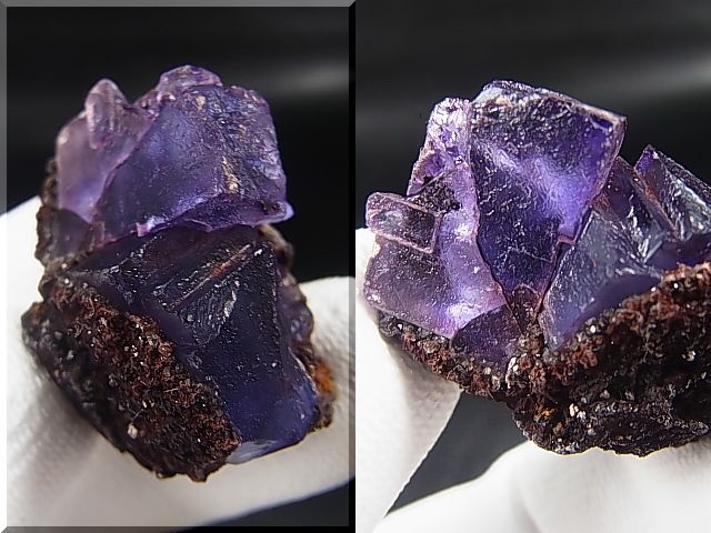 画像: メキシコ・オハエラ鉱山産フローライト原石（赤色蛍光） 21.9g