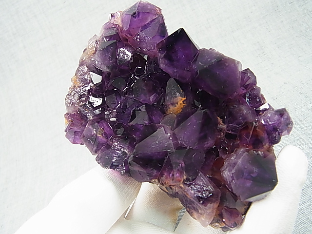 コンゴ産カラーシフト/ディープカラーアメジストクラスター 308.3g