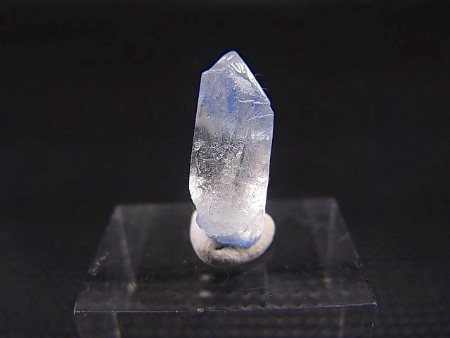 画像: デュモルチェライトインクオーツ（錐面結晶付き） 0.8g