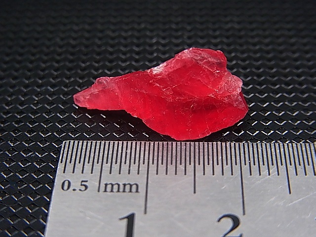 画像: ジェム品質：ブラジル産ヴィヴィッドレッドロードナイト結晶 7.0カラット