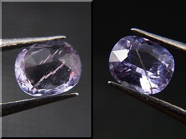 画像: ベトナム・Luc Yen産パープルブルースピネル・ルース 1.3カラット