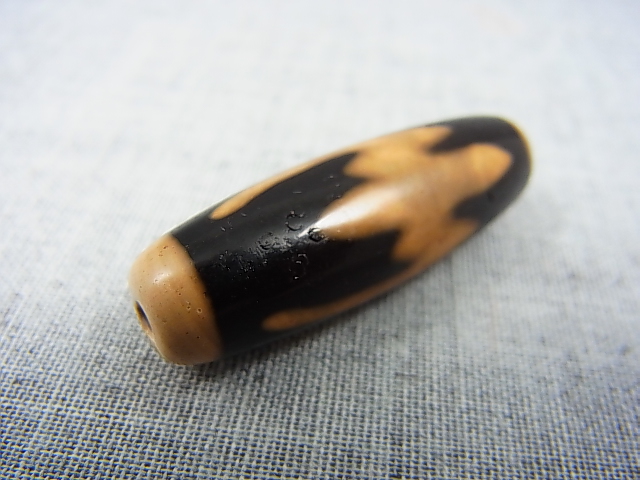 画像: 「五福臨門」現代天珠 直径12×38mm