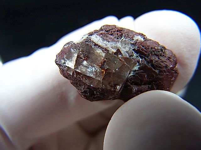 画像: 三宅島産アノーサイト（灰長石）原石（1面研磨） 2点セット トータル 7.7g