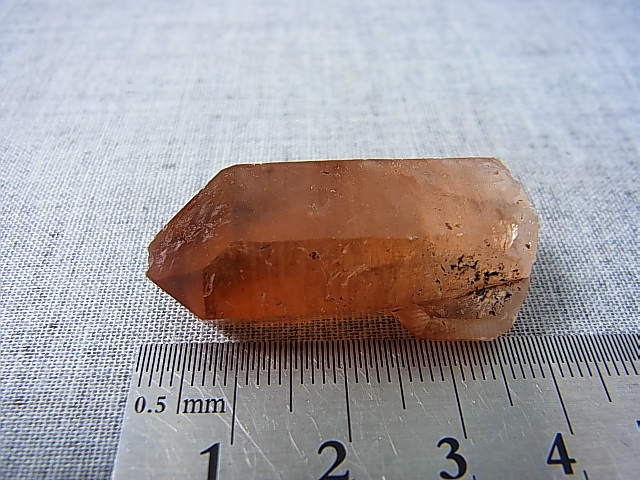 画像: スウェーデン産ヘマタイト（タンジェリン）水晶ポイント 14.5g