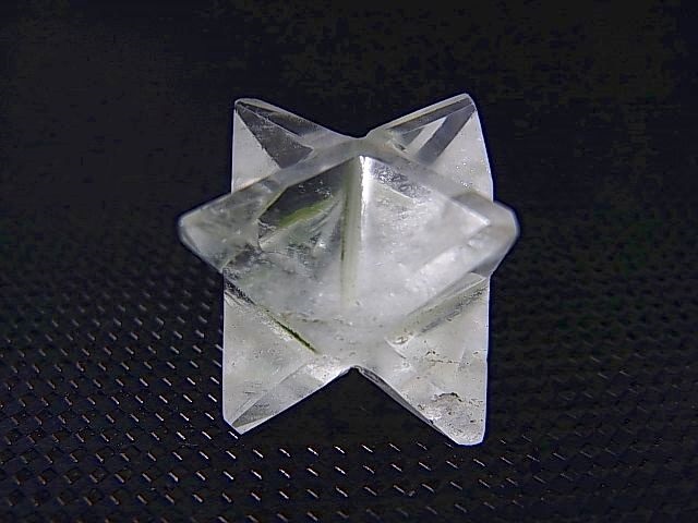 画像1: インド・マニハール産マカバスター水晶（六芒星/五芒星十二面体） 8.6g