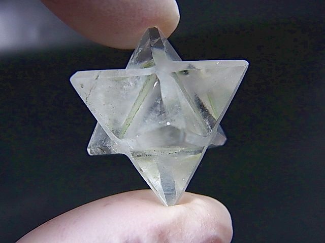 画像2: インド・マニハール産マカバスター水晶（六芒星/五芒星十二面体） 8.6g