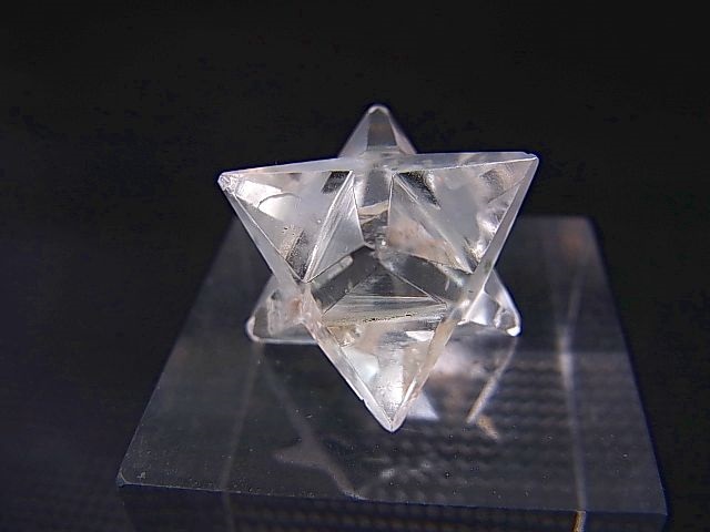 画像2: インド・マニハール産マカバスター水晶（六芒星/五芒星十二面体） 3.7g