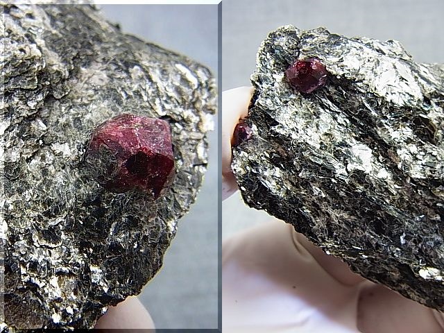 画像: スウェーデン・ダーラナ産ガーネット原石 80.2g