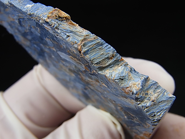 画像: ナミビア産ブルーピーターサイト研磨原石スライス（片面研磨） 23.1g