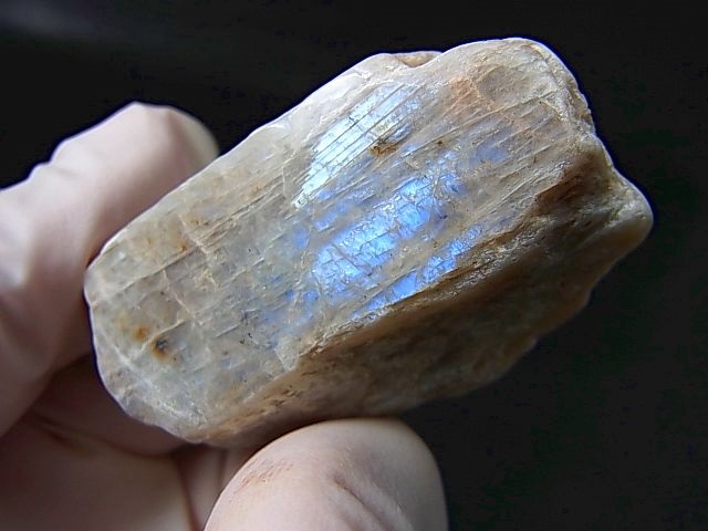 画像: ロシア産ベロモライト（ロシアンブルームーンストーン）研磨原石 39.3g