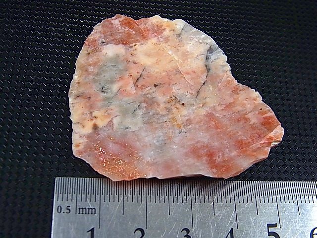 画像: ノルウェー産サンストーン研磨原石（片面研磨） 18.9g