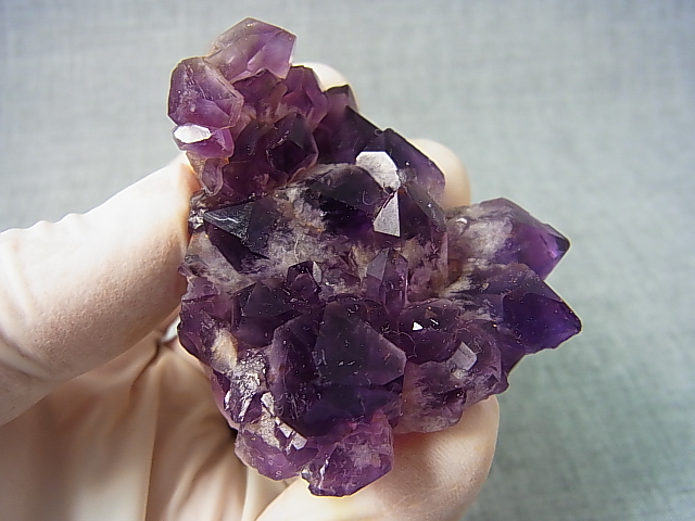高品質❣️アメジスト クラスター レッド系　金色系　2点セット amethyst-r18.jpg
