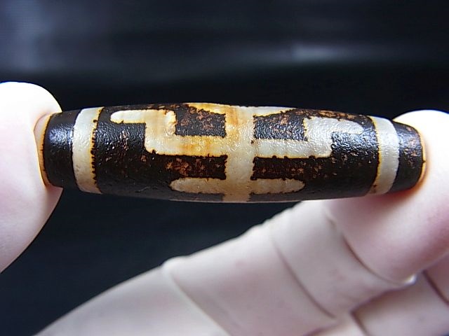 画像2: 「貴人（大人）」現代天珠 直径約11.5×45mm