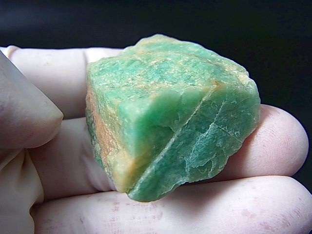 画像: スウェーデン産アマゾナイト原石 32.4g