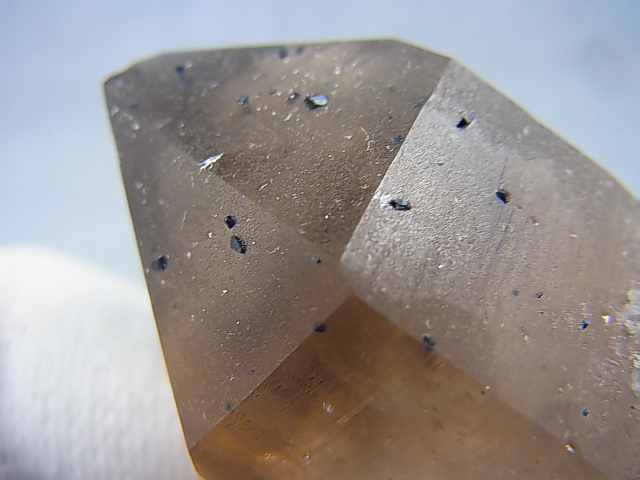 画像: スウェーデン・ラップランド産アナテース付きスモーキー水晶 40.5g