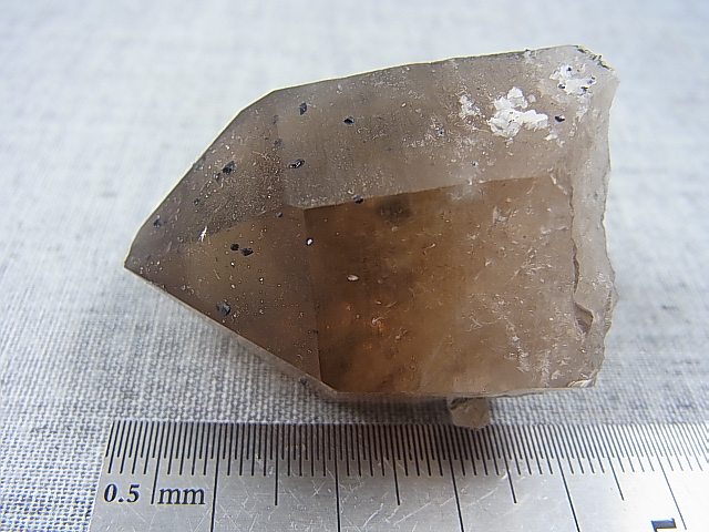 画像: スウェーデン・ラップランド産アナテース付きスモーキー水晶 40.5g