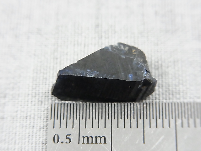 画像: ノルウェー産アナテース原石結晶（ブルー透過/照射） 1.7g