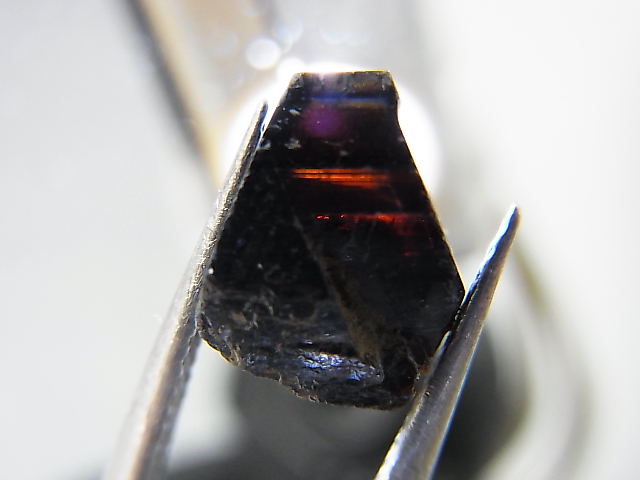 画像: ノルウェー産アナテース原石結晶（レッド透過） 1.5g