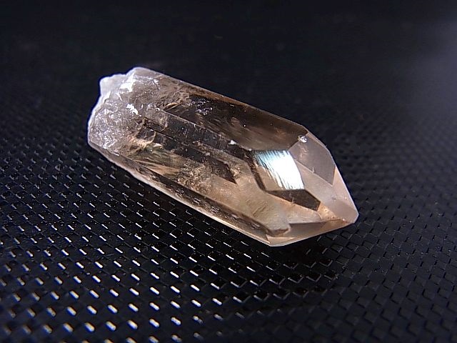 画像: 南アフリカ・オレンジリバー産シトリンカラースモーキー水晶（ウインドウ/タイムリンクフューチャー＆パスト） 6.8g