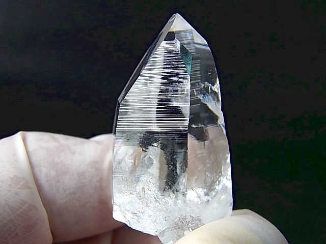 画像1: ペーニャブランカ産コロンビアン・レムリアンシード水晶ポイント（レコードキーパー付き） 21.1g