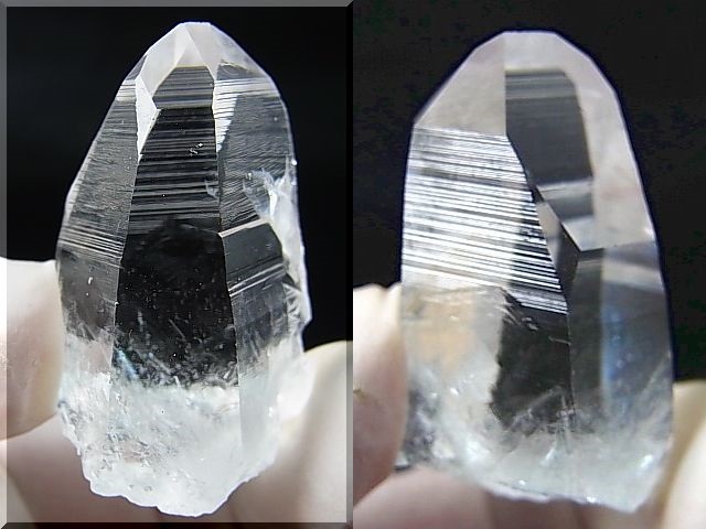 画像: ペーニャブランカ産コロンビアン・レムリアンシード水晶ポイント（レコードキーパー付き） 21.1g