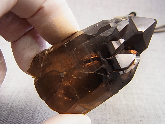 画像: マラウイ・ゾンバ産モリオン（黒水晶/ケアンゴーム） 77.5g