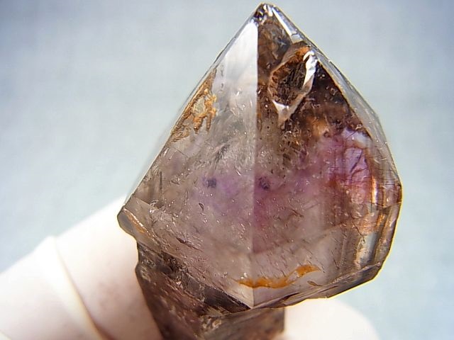 画像: ジンバブエ産シャンガーンアメジスト原石（エレスチャル/セプター/ＤＴ） 35.2g