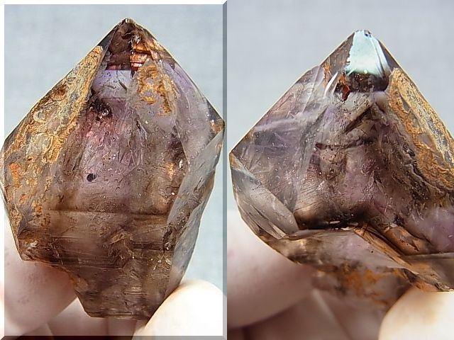 画像: ジンバブエ産シャンガーンアメジスト原石（エレスチャル/セプター/ＤＴ） 35.2g