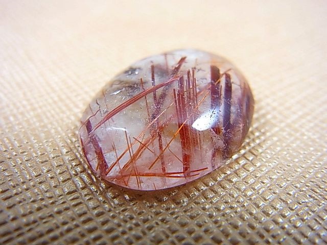 画像: ブラジル・バイーア州産コッパールチル水晶研磨タンブル 2.8g