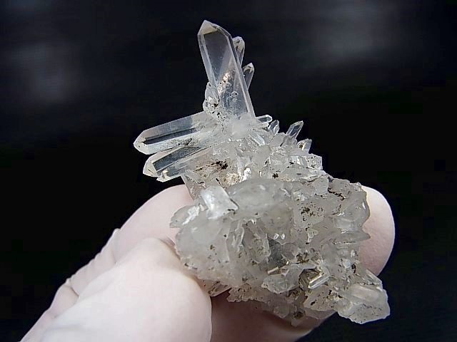 画像: メキシコ産日本式双晶水晶クラスター（V字型/ギッター） 13.1g