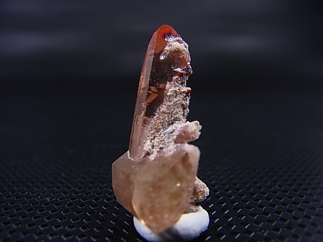 画像: メキシコ産レッドトパーズ原石（連晶） 2.7g