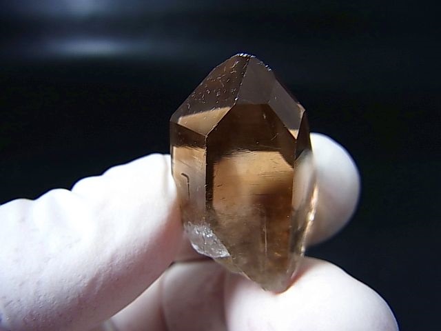 画像: 南アフリカ・オレンジリバー産シトリンカラースモーキー水晶（タイムリンクパスト） 12.7g