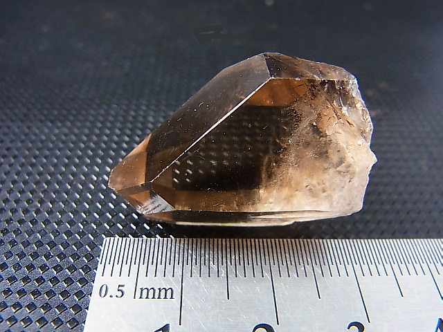 画像: 南アフリカ・オレンジリバー産シトリンカラースモーキー水晶（タイムリンクパスト） 12.7g