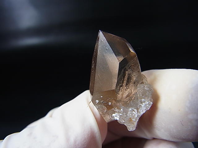 画像: 南アフリカ・オレンジリバー産シトリンカラースモーキー水晶（タイムリンクフューチャー） 7.0g