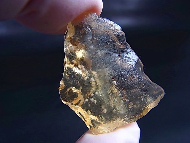 画像1: リビアングラス原石（クリストバライト入り） 6.0g