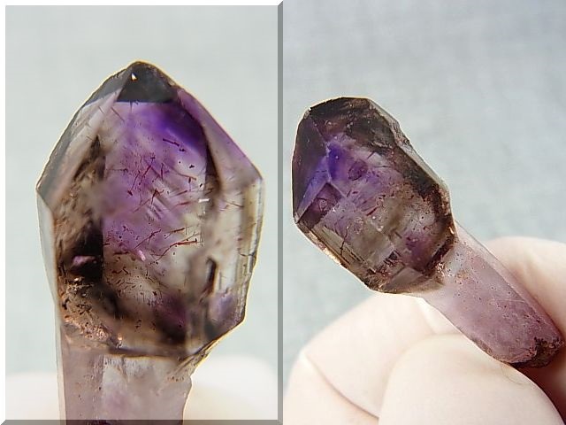 画像: ジンバブエ産シャンガーンアメジスト原石（エレスチャル/セプター） 3.7g