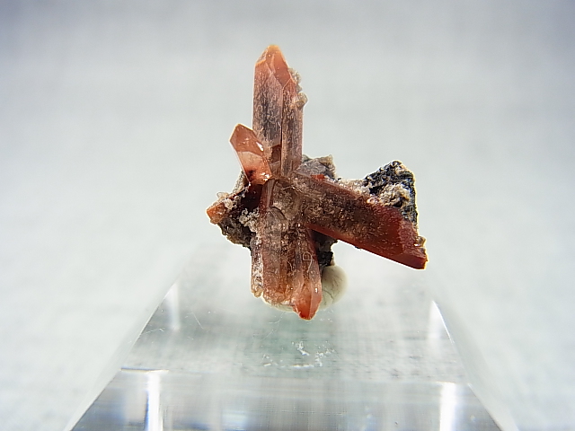 画像1: メキシコ産レッドトパーズ原石（連晶） 1.5g