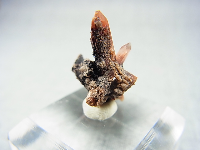 画像2: メキシコ産レッドトパーズ原石（連晶） 1.5g