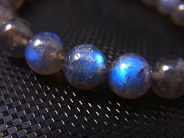 画像: マダガスカル産ラブラドライトSA粒売りビーズ 8.5mm平均