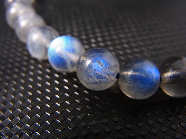 画像2: マダガスカル産ラブラドライトSA粒売りビーズ 7mm平均